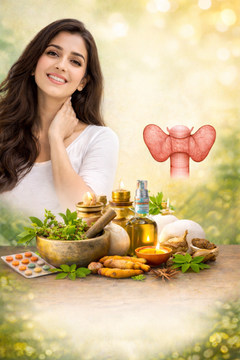 Thyroid treatment at Greenwich Ayurveda Hospital with natural Ayurvedic therapies